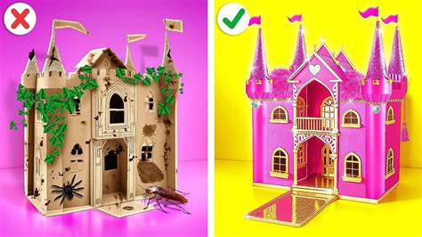 CONSTRUIRE LA MAISON DE RÊVE DE BARBIE Maison Riche VS Pauvre