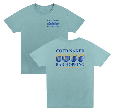 Coed Naked Brewing T Shirt Coed Naked Clothing