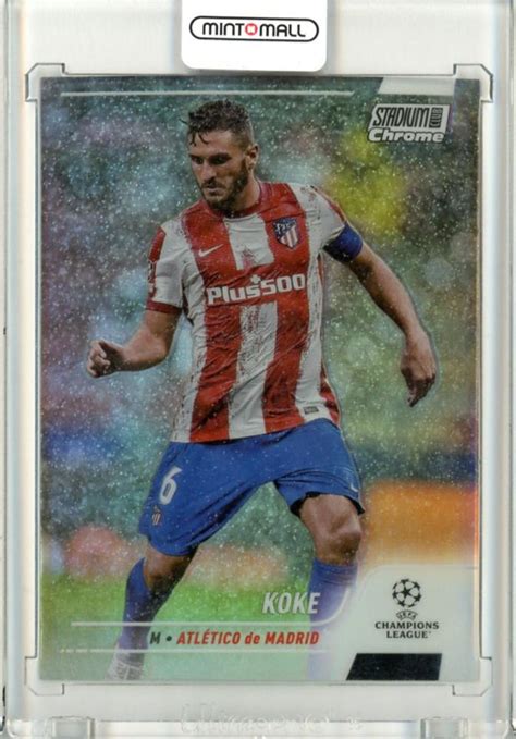 Mint Topps Stadium Club Chrome Koke Refractor