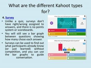 Kahoot Powerpoint Tutorial PPT