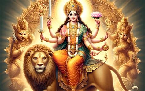 Shardiya Navratri Day Maa Katyayani Mantras Puja Vidhi Colour To