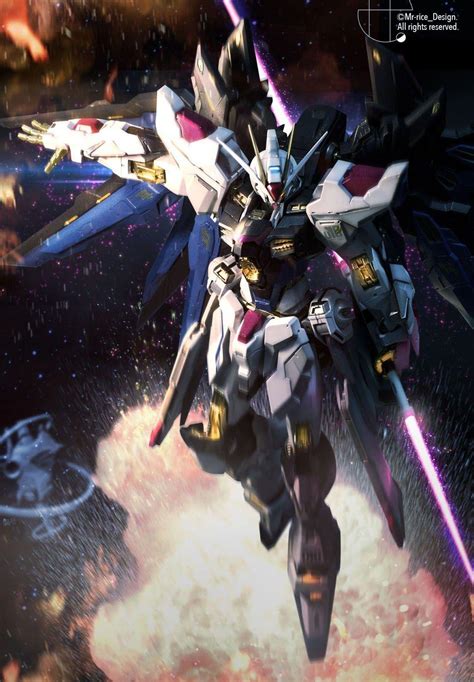 Freedom Gundam Wallpapers - Top Free Freedom Gundam Backgrounds - WallpaperAccess