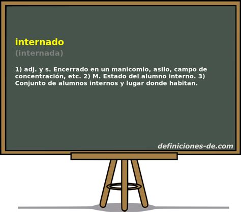 Como Se Escreve Internada - Significado de «internado (internada)»