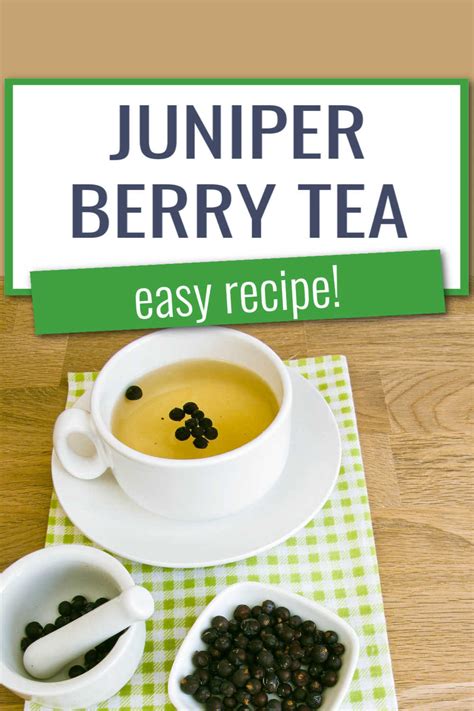 How to Make Juniper Berry Tea - Steeped Street