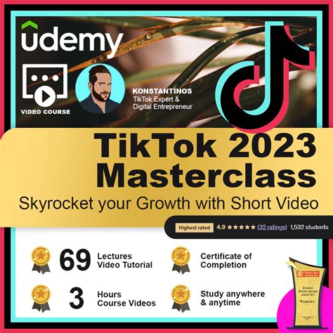 [video Course] Tiktok Masterclass Skyrocket Your Growth With Short