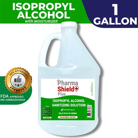 Isopropyl Alcohol Antiseptic Disinfectant With Moisturizer 1 GALLON