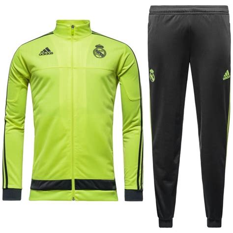 Real Madrid Trainingsanzug Presentation Neon Grau