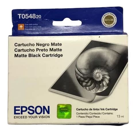 Cartucho Epson T0548 Negro Mate Nuevo Y Facturado