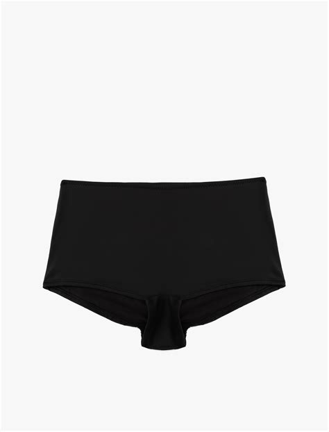 Crna Žene Kratki bikini šorts SAK MM Koton