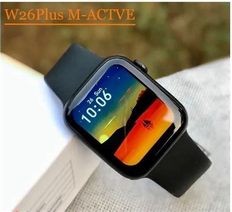 china Black W26+ Pro Smart Watch, For Formal at ₹ 1500/piece in Surat ...