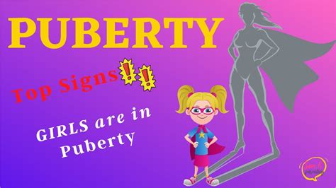 Puberty For Girls 🎯what To Expect During The Puberty Stages Youtube