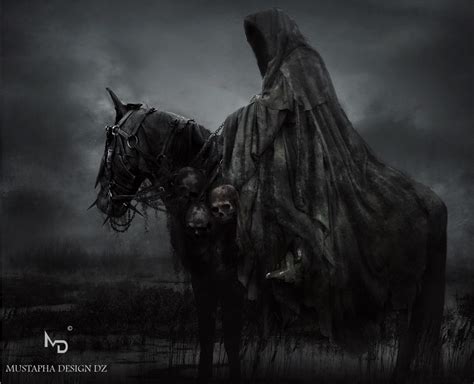 Nazgul – Lord of the Rings fan art by Mustapha Design dz | Dark fantasy art, Grim reaper art ...