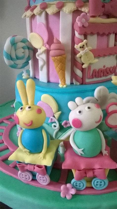 Detalhes Bolo Peppa Pig Tortas De Peppa Fiesta Cumplea Os De Peppa