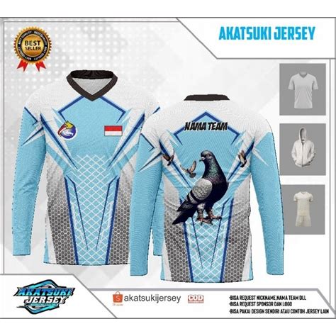 Jual Jersey Merpati Custom Full Printing Free Desain Shopee Indonesia