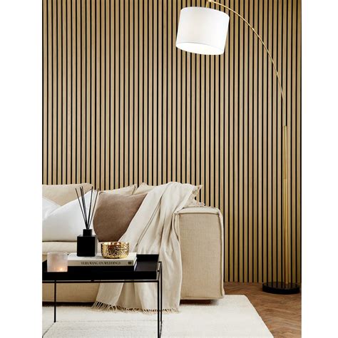 Akupanel Acoustic Panel Diffusion Wall Soundproofing Slat Wooden Fiber