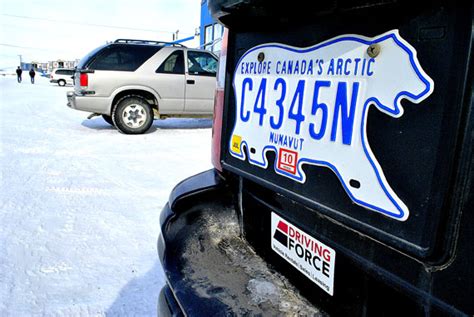 Photo: GN seeks new license plate design | Nunatsiaq News