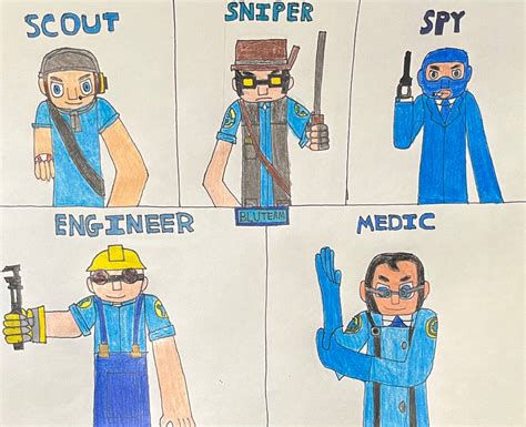 TF2 Blu Team by AuraKnight100 on DeviantArt