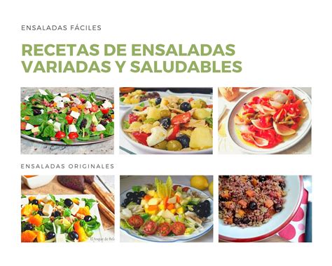 Recetas De Ensaladas Fáciles Y Originales Caceroladas