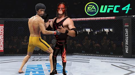 Ufc4 Bruce Lee Vs Kane Wrestler Ea Sport Ufc 4 Xsx Youtube