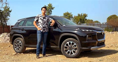 Maruti Suzuki Grand Vitara Black Edition Mid Sized Suv In A Walkaround