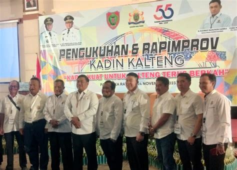 Kadin Kalteng Gelar Rapimprov Dan Pengukuhan Kepengurusan Periode 2021 2026