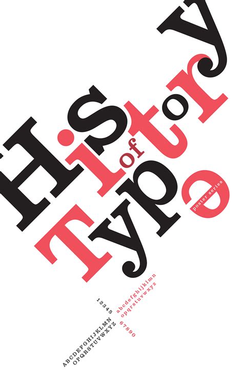 History of Typography on Behance