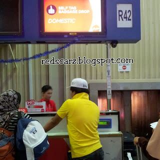 Daus Redscarz Self Tag Baggage Drop Memudahkan