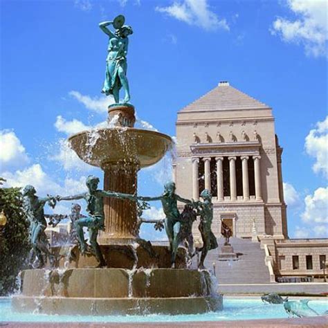 Indiana World War Memorial Plaza - Indianapolis-Marion County, Indiana