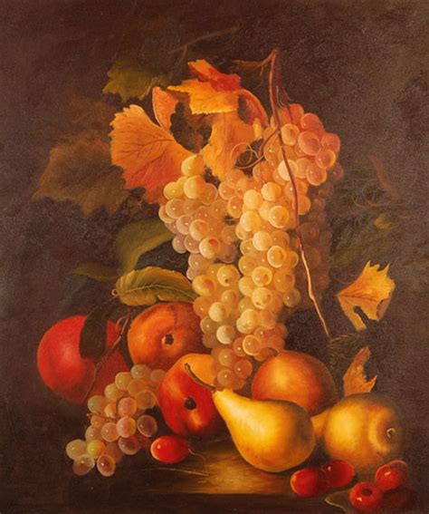 Quadro Natura Morta Con Frutta Di Picart Scuola Nature Morte Falso D