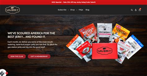 Savory Jerky Of The Month Clubs Jerky Crate Food For Net