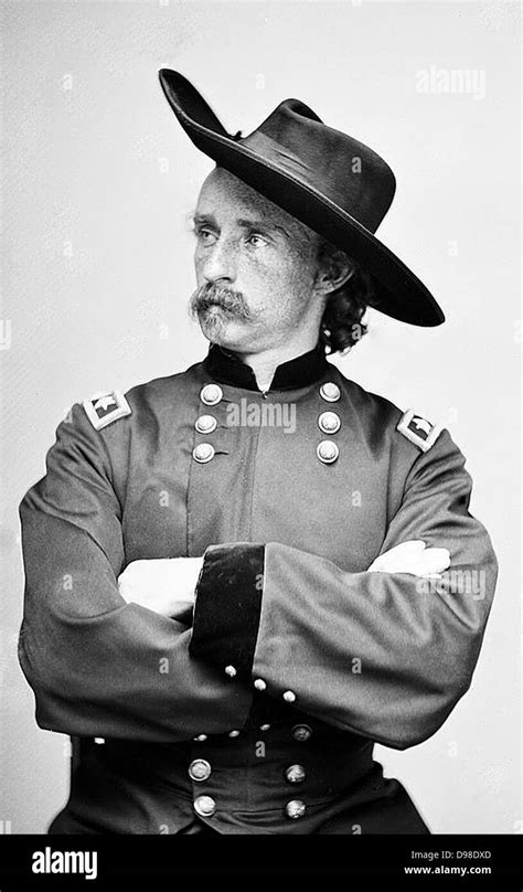 George Armstrong Custer 1839 1876 United States Army Office And Cavalry Commander In American