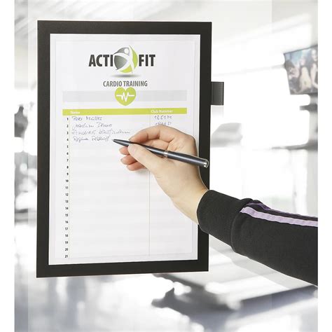 DURAFRAME NOTE A4 Information Frame DURABLE For Labelling Directly