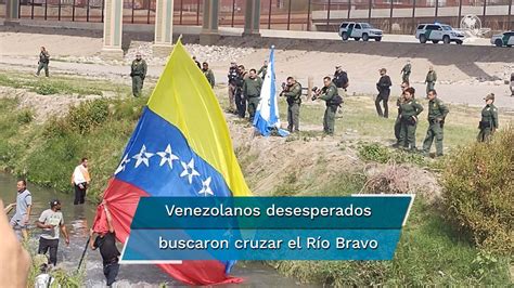 Patrulla Fronteriza De Eu Dispersa Protesta De Venezolanos Con Balas De