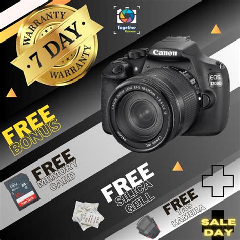 Jual Kamera Dslr Canon D Lensa Kit Mm With Lensa Kit No