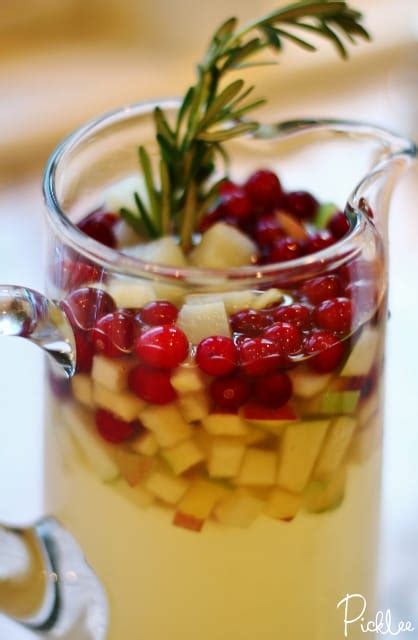 Winter White Sangria [cocktail recipe] - Picklee