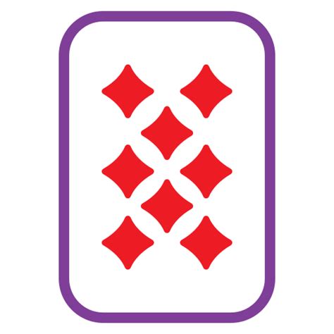 Eight Of Diamonds Generic Mixed Icon