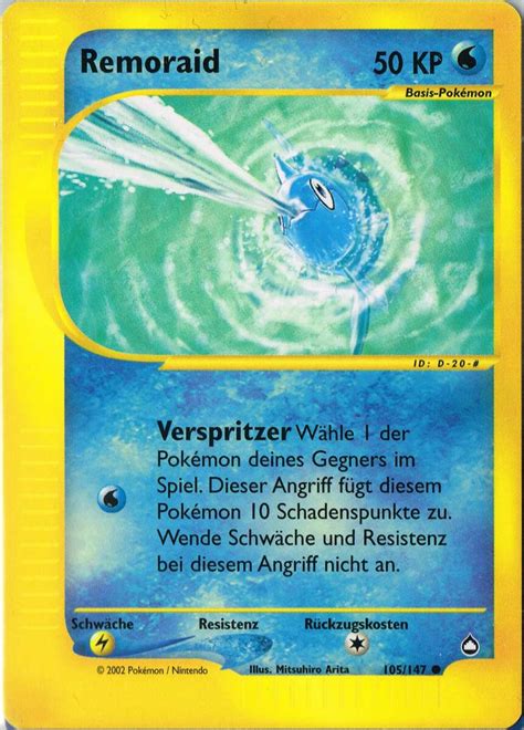 223 — Remoraid Im Pokédex — Bisafansde