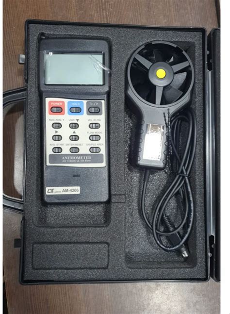 Digital Lutron AM 4206 Anemometer For Air Velocity 0 2 At Rs 15000