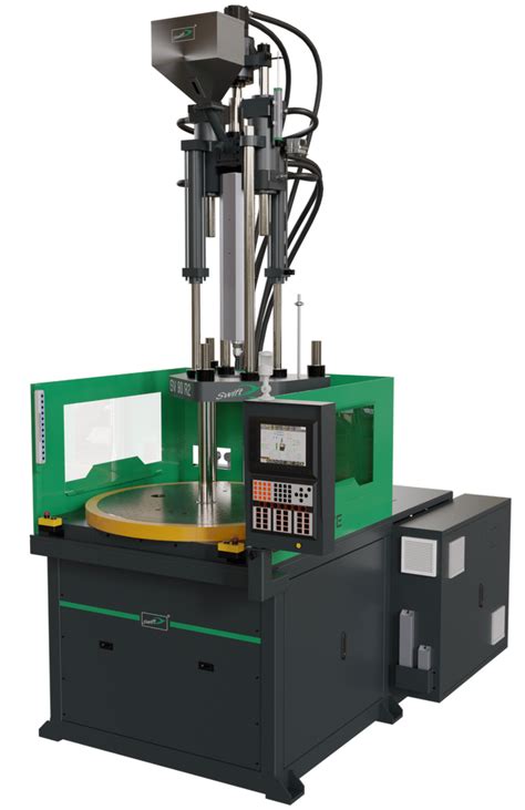 Rotary Type Vertical Injection Moulding Machine Ton Grams Tf