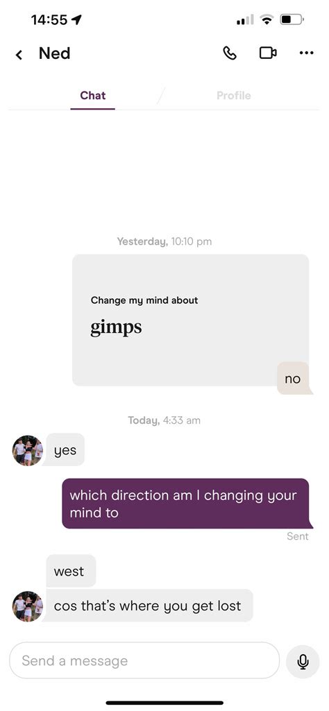 What Does This Mean Is He Telling Me To Fuck Off Or Making A Joke I Dont Understand R Tinder