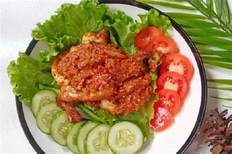 Resep Ayam Gepuk Sambal Kacang Mete Mirip Pak Gembus Murah Dan Mudah