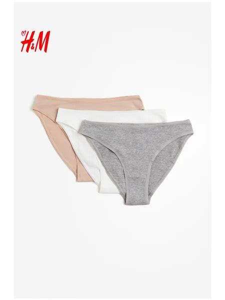 Комплект трусов H&M, 3 шт - купить с доставкой по выгодным ценам в ...