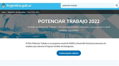 ⊛ ¿como Completar La Inscripción Potenciar Trabajo 2022