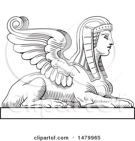 Sphinx Egypt Drawing at GetDrawings | Free download