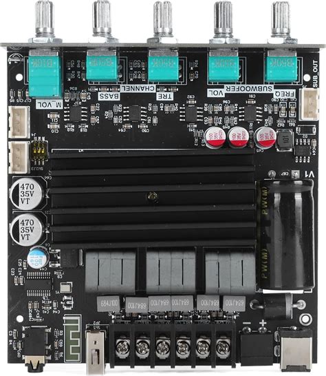 Scheda Amplificatore Di Potenza Digitale Bluetooth Doppio Modulo