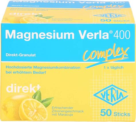 Magnesium Verla Direkt Granulat St Ck Er Pack Amazon De