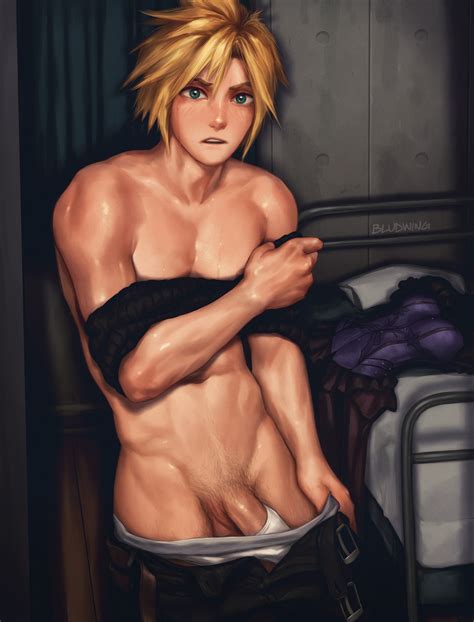 Rule 34 1boy Blonde Hair Bludwing Cloud Strife Color Dick Final Fantasy Final Fantasy Vii