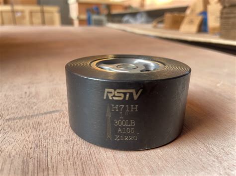 Rstv H W Dn Dn Api Type Lift Wafer Check Valve China Wafer