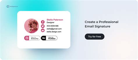 How To Create HTML Email Signature MySignature