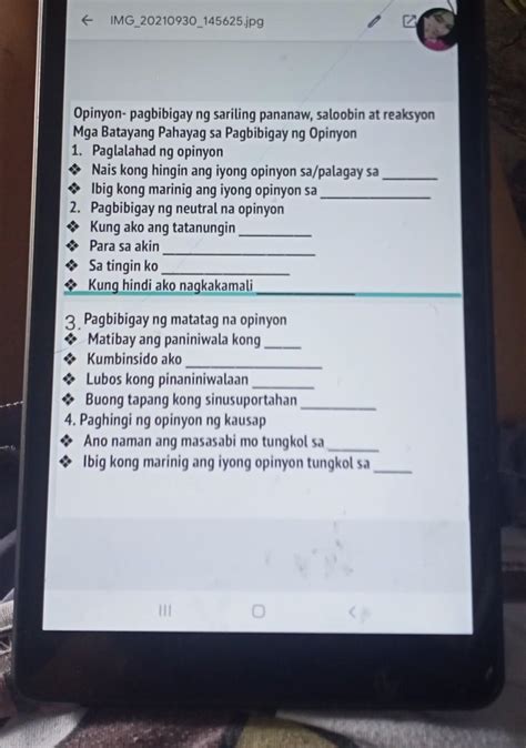 Patulong Kailangan Kona Po Ngayun Eh Brainly Ph